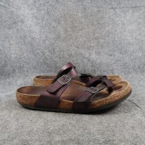 Birkenstock Shoes Womens 9 Sandals Mayari Birko Flor Slip On Toe Loop Casual